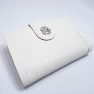 yZzBVLGARI(uK)@#25250 Woman wallet 2 folds with frame Goat leather chalk/calf leather chalk/P